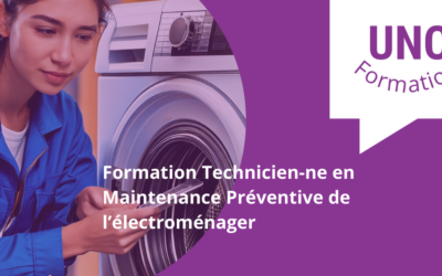 Création de la formation Technicien-ne en Maintenance Préventive de l’électroménager
